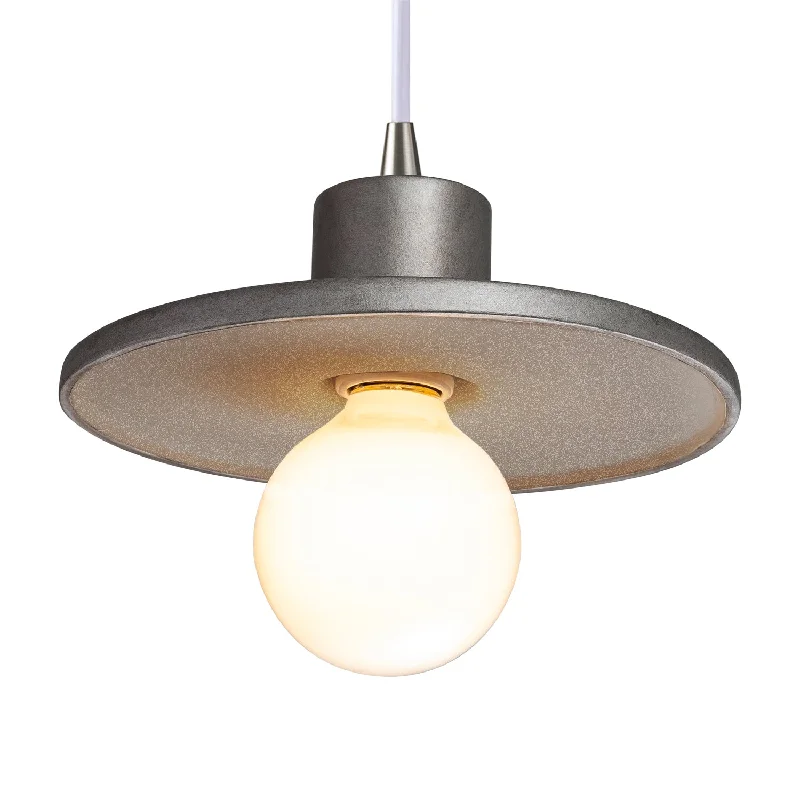 Rustic Ceiling Lights with Reclaimed Wood and Distressed FinishesOne Light Pendant