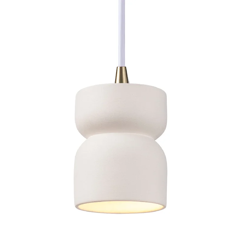 Metal Ceiling Lights in Brass, Copper, Stainless Steel, and IronOne Light Pendant