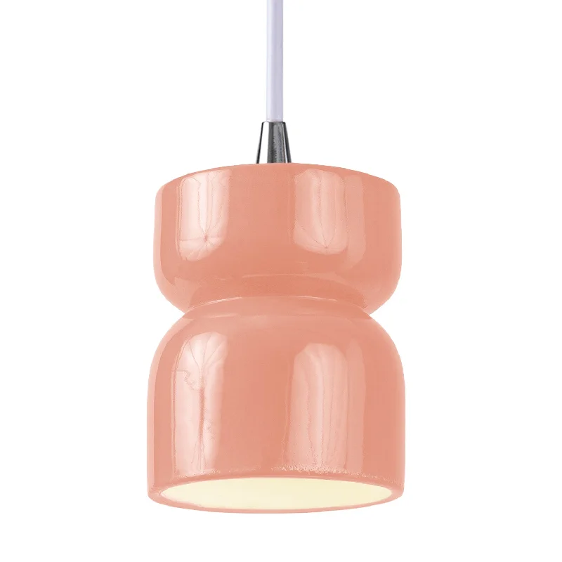 Rustic Ceiling Lights with Reclaimed Wood and Distressed FinishesOne Light Pendant