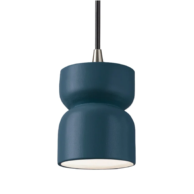 Metal Ceiling Lights in Brass, Copper, Stainless Steel, and IronOne Light Pendant