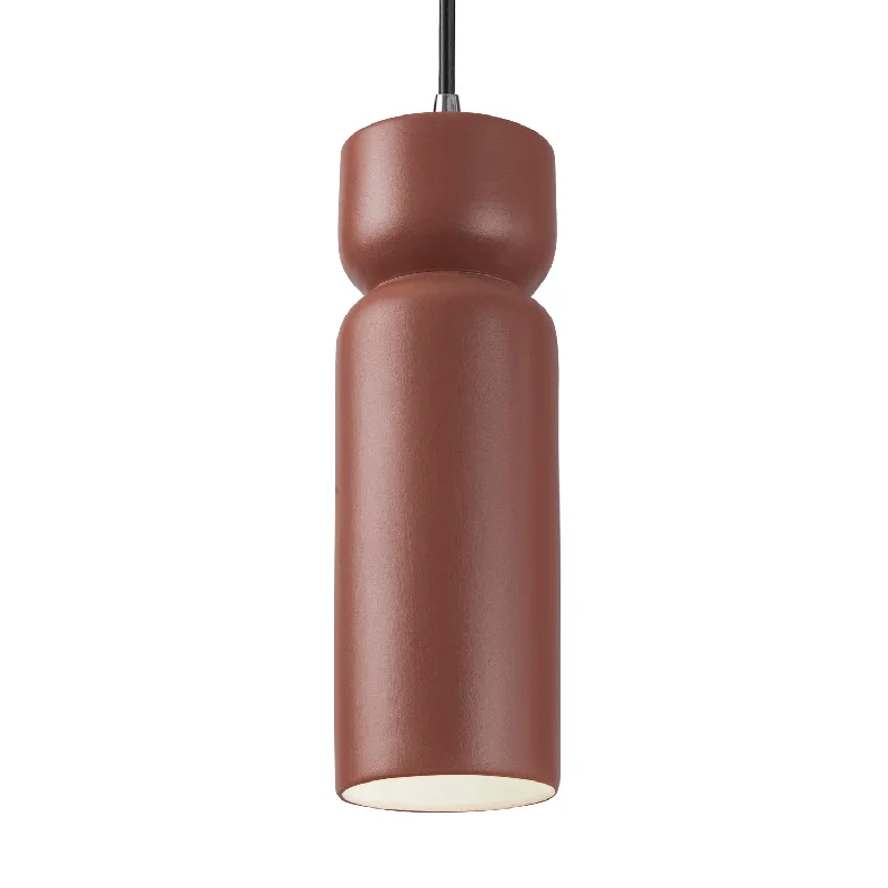 Scandinavian Style Ceiling Lights with Light Wood AccentsOne Light Pendant