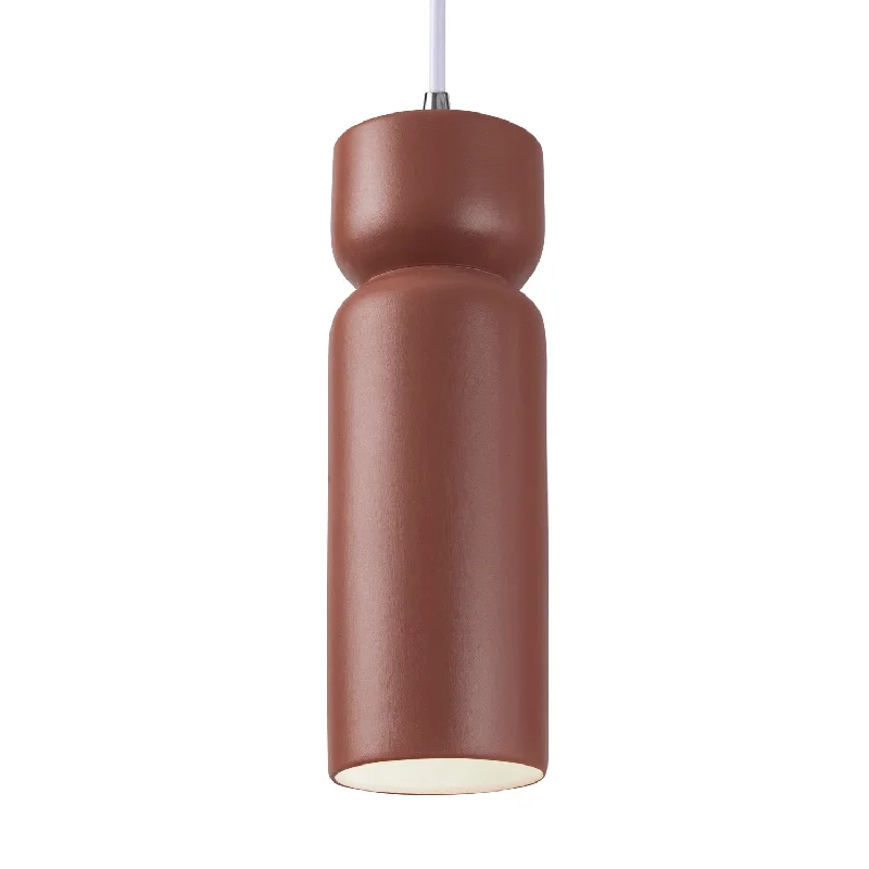Bohemian Ceiling Lights with Beads, Tassels, and Colorful GlassOne Light Pendant