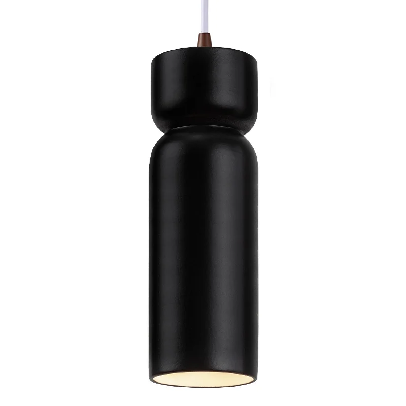Glass Ceiling Lights with Frosted, Colored, or Etched GlassOne Light Pendant