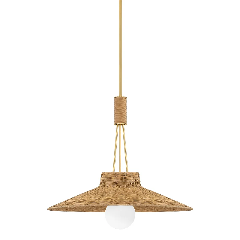 Industrial Style Ceiling Lights with Exposed Bulbs and Metal CagesLaudine Pendant
