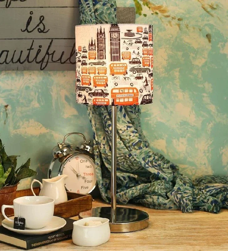 art deco table lamps with geometric shapes for a retro touchLondon City Lamp