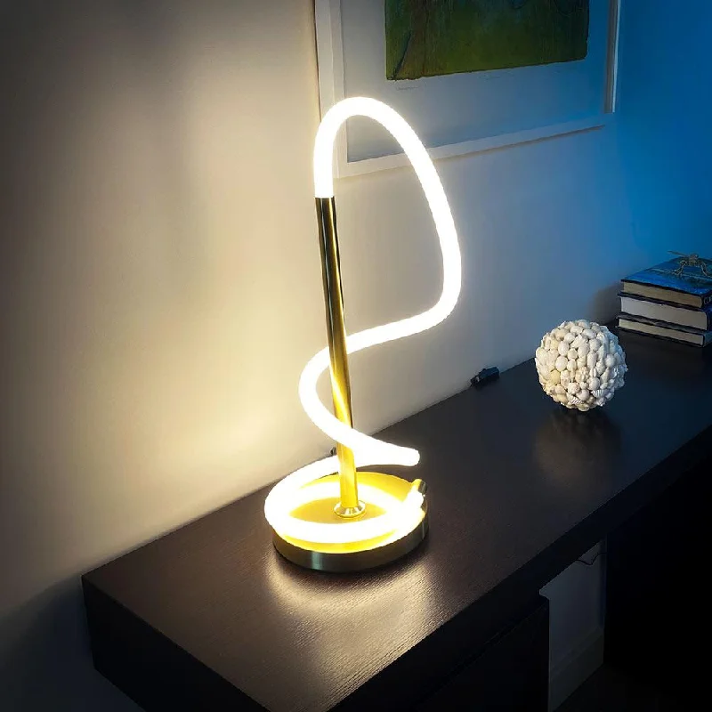 leather table lamps with a distressed texture for a rugged charmKinsley Modern Glow, Metal LED Table Lamp - Gold, 500mm High, PL0242 leather table lamps with a distressed texture for a rugged charmKinsley Modern Glow, Metal LED Table Lamp - Gold, 500mm High, PL0242