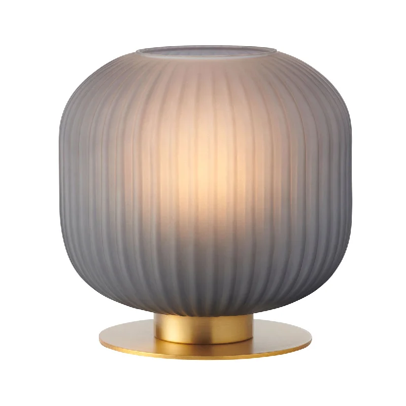 wooden table lamps with natural grain for a warm and organic feelLeone Desk Lamp