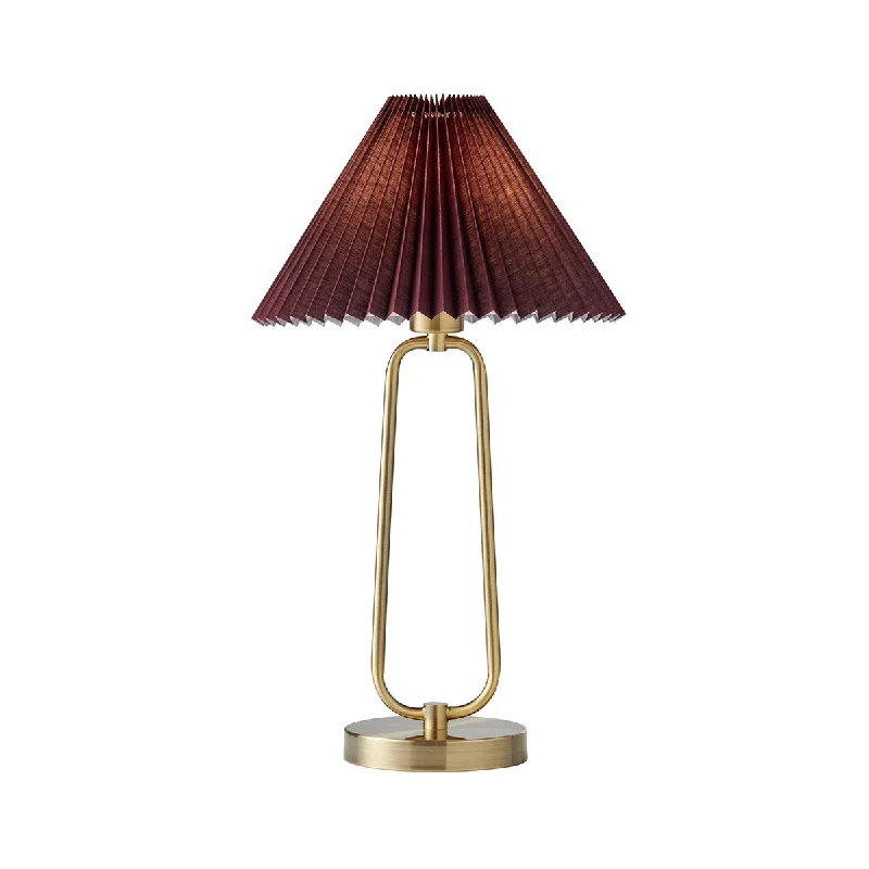 art deco table lamps with geometric shapes for a retro touchNika Table Lamp