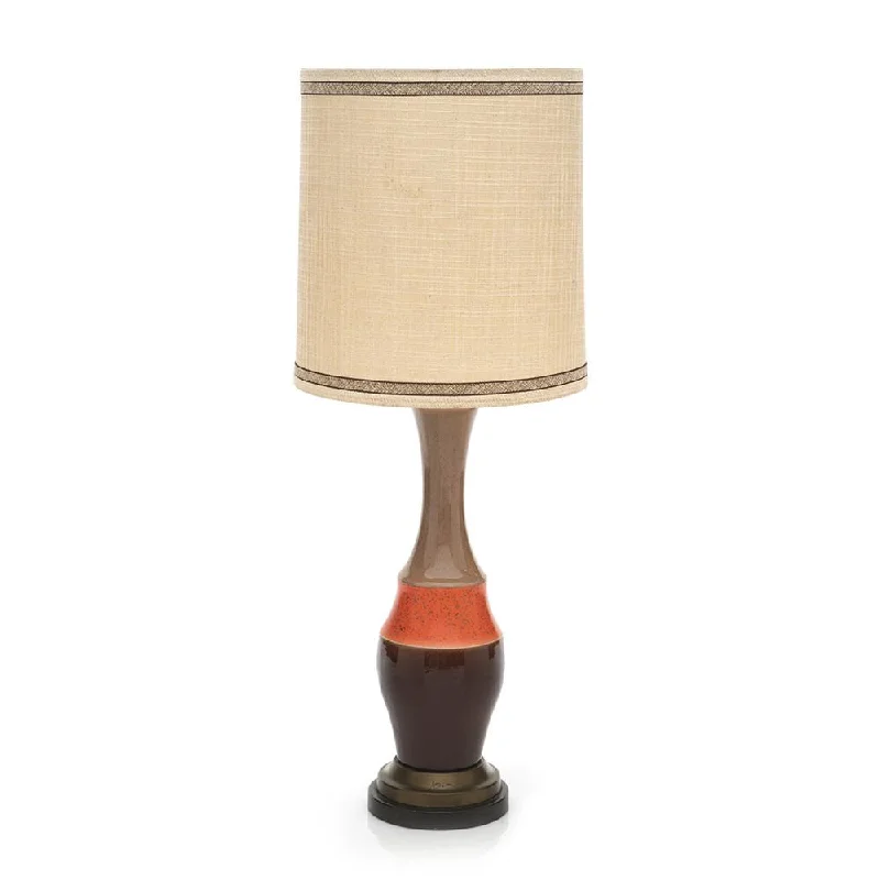 asian inspired table lamps with bamboo accents for a zen atmosphereOrange and Brown Ceramic Lamp asian inspired table lamps with bamboo accents for a zen atmosphereOrange and Brown Ceramic Lamp