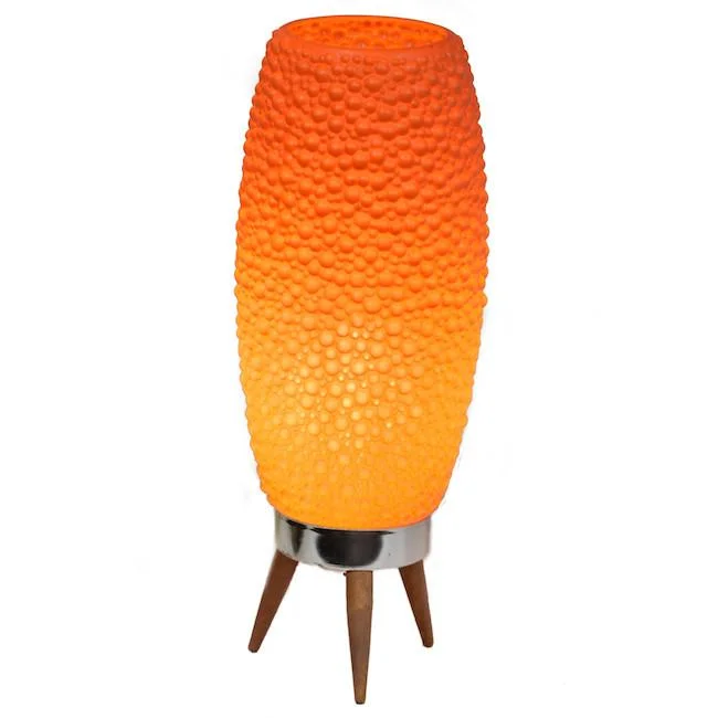 bohemian table lamps with colorful patterns for eclectic bedroomsOrange Plastic Light bohemian table lamps with colorful patterns for eclectic bedroomsOrange Plastic Light