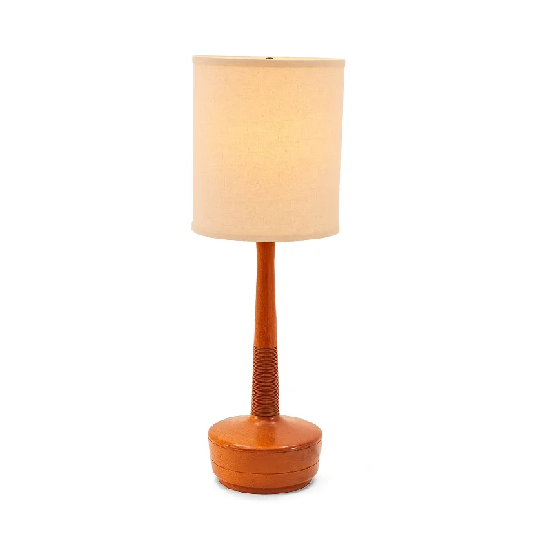 fabric table lamps with a linen shade for a relaxed and breathable lookOrange Wooden Lamp fabric table lamps with a linen shade for a relaxed and breathable lookOrange Wooden Lamp
