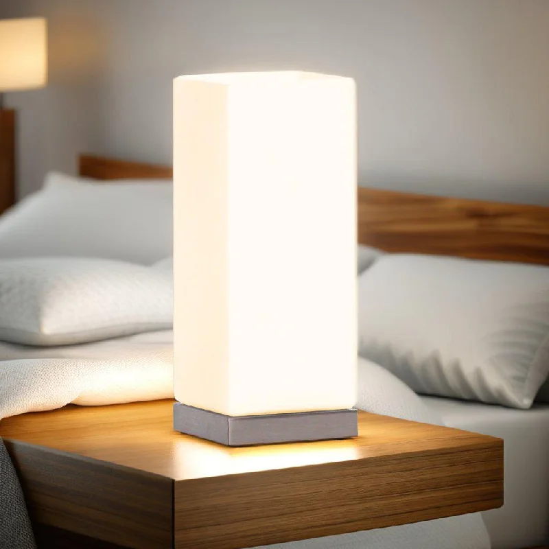 crystal table lamps with dazzling prisms for a glamorous effectSatin Glass Touch Table Lamp in Brushed Chrome crystal table lamps with dazzling prisms for a glamorous effectSatin Glass Touch Table Lamp in Brushed Chrome