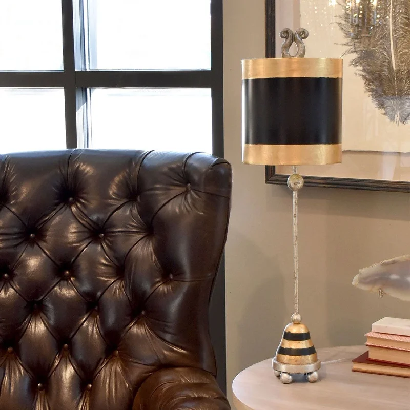 asian inspired table lamps with bamboo accents for a zen atmospherePhoenician Table Lamp Silver/Gold and Black ELS.FB-PHOENICIAN-TL Elstead Lighting asian inspired table lamps with bamboo accents for a zen atmospherePhoenician Table Lamp Silver/Gold and Black ELS.FB-PHOENICIAN-TL Elstead Lighting