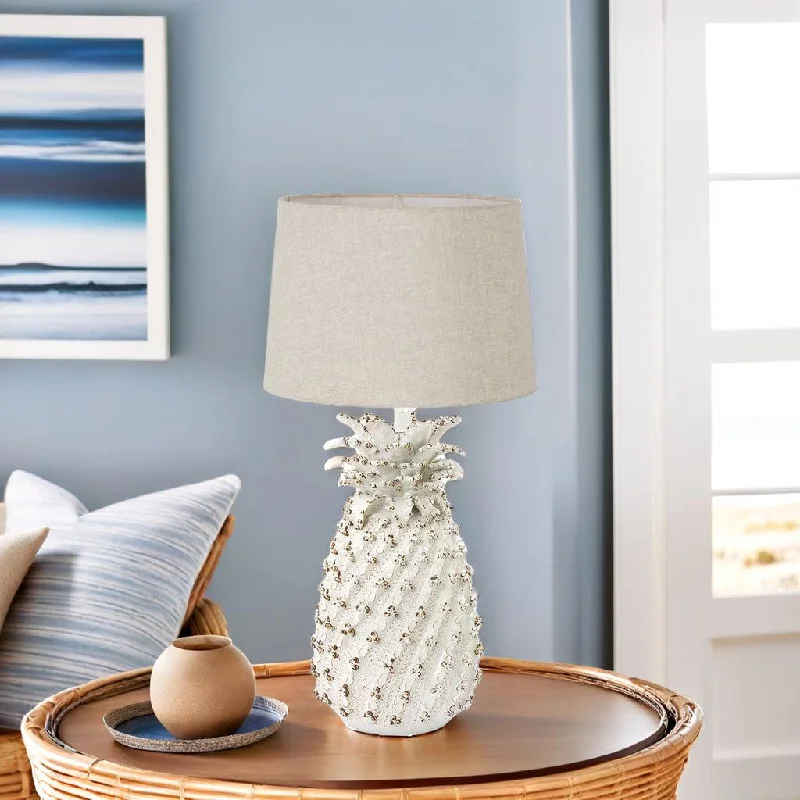 glass table lamps with a frosted surface for soft light diffusionPineapple Table Lamp in White Base Emac and Lawton Lighting glass table lamps with a frosted surface for soft light diffusionPineapple Table Lamp in White Base Emac and Lawton Lighting