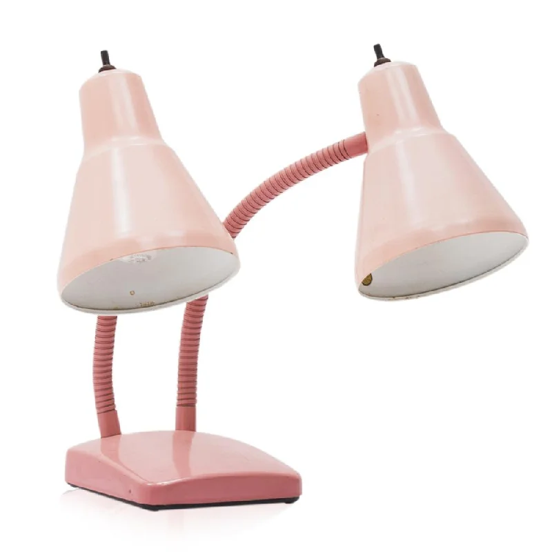gothic style table lamps with dark finishes for a mysterious lookPink Double Desk Lamp gothic style table lamps with dark finishes for a mysterious lookPink Double Desk Lamp
