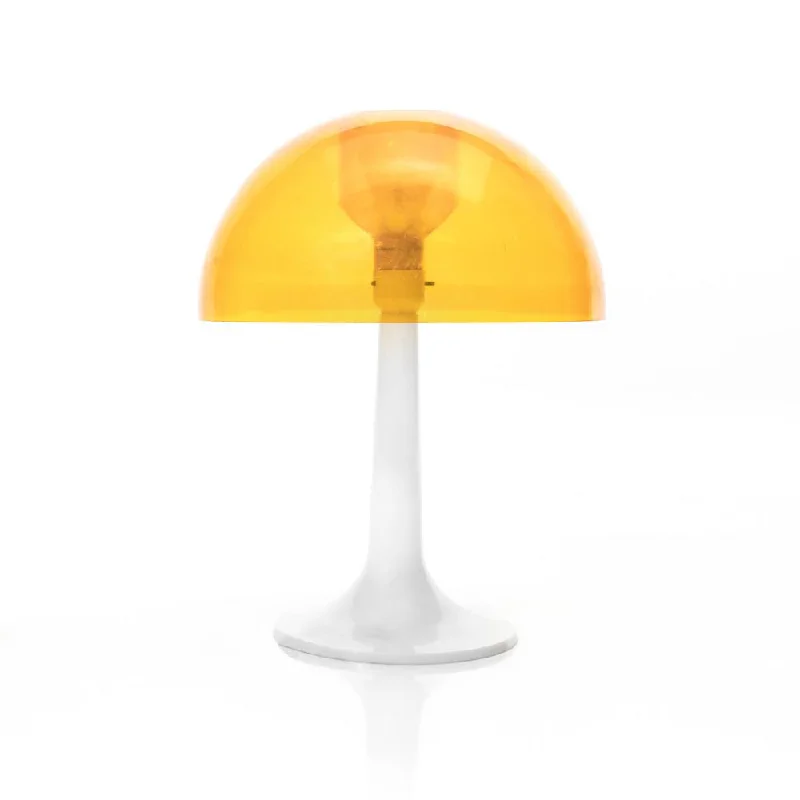 crystal table lamps with dazzling prisms for a glamorous effectPlastic Yellow Table Dome Lamp crystal table lamps with dazzling prisms for a glamorous effectPlastic Yellow Table Dome Lamp