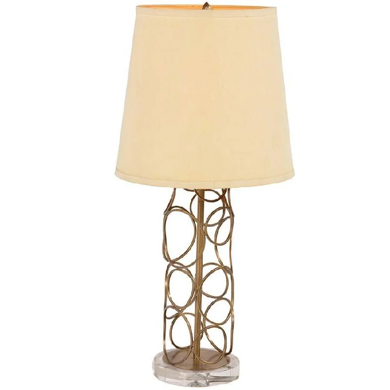 modern minimalist table lamps for contemporary living roomsRing Base Table Lamp