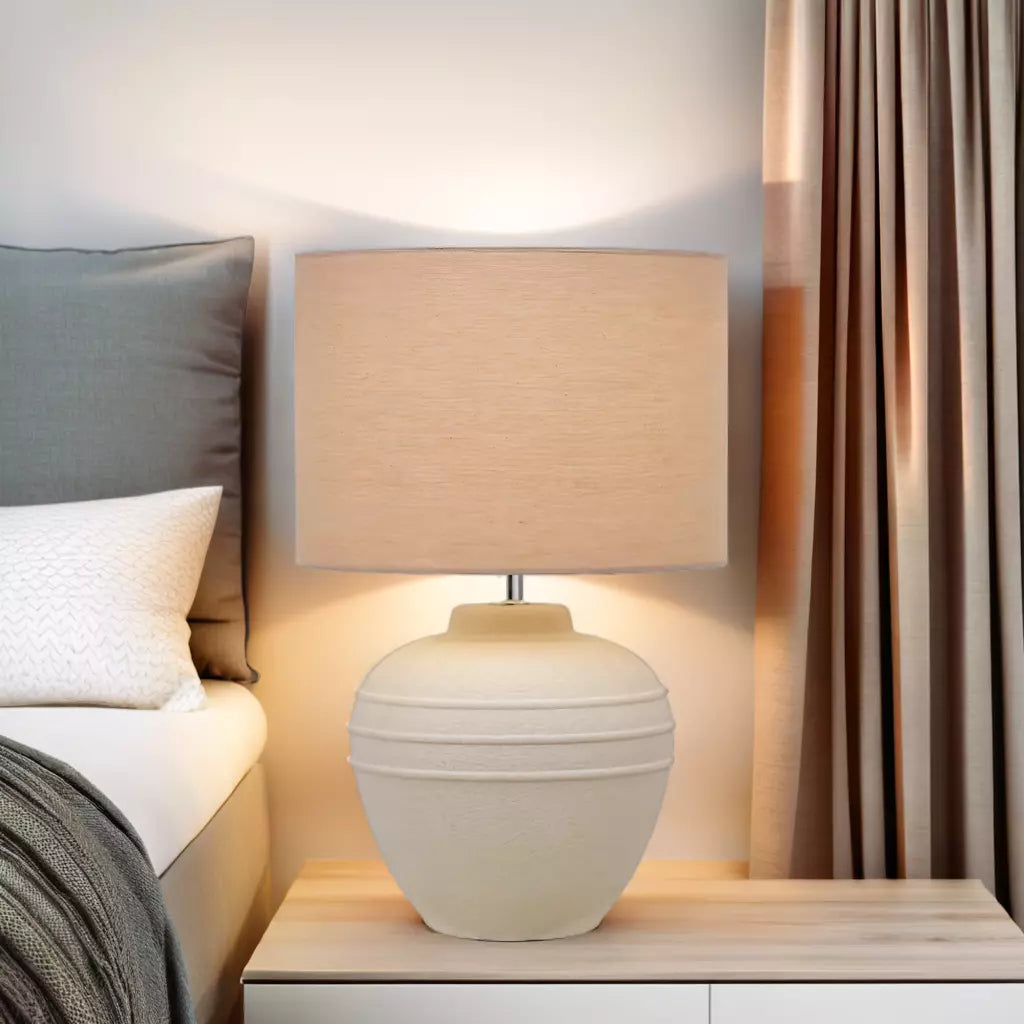 art deco table lamps with geometric shapes for a retro touchSierra Ceramic Table Lamp Grey, Sand SIERRA TL Telbix Lighting art deco table lamps with geometric shapes for a retro touchSierra Ceramic Table Lamp Grey, Sand SIERRA TL Telbix Lighting