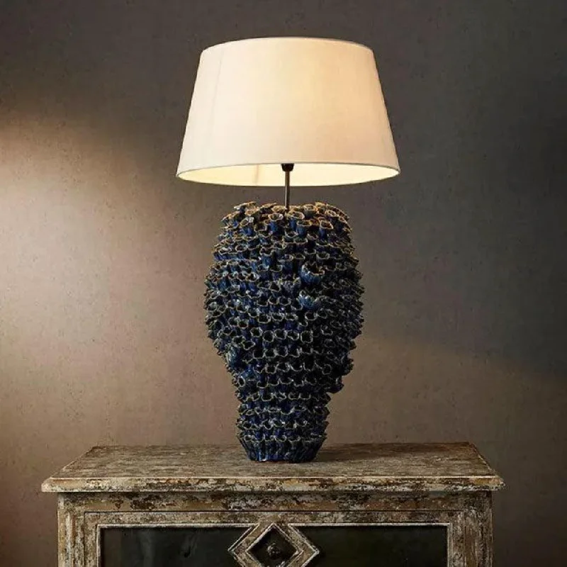 mid century modern table lamps with iconic designs for a stylish studySingita Table Lamp in Blue or Cream Base Emac and Lawton Lighting mid century modern table lamps with iconic designs for a stylish studySingita Table Lamp in Blue or Cream Base Emac and Lawton Lighting