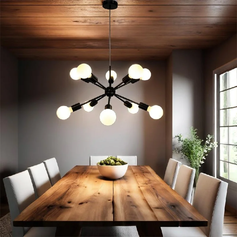 Rustic Ceiling Lights with Reclaimed Wood and Distressed FinishesSatellite Pendant Light 10 Light Rustic Ceiling Lights with Reclaimed Wood and Distressed FinishesSatellite Pendant Light 10 Light