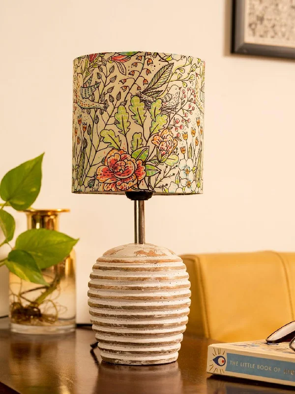 gothic style table lamps with dark finishes for a mysterious lookStripped Distress White Lamp with Colorful Leaves multicolor shade gothic style table lamps with dark finishes for a mysterious lookStripped Distress White Lamp with Colorful Leaves multicolor shade