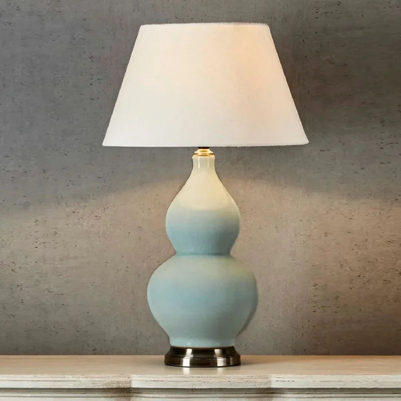 ceramic table lamps with hand painted designs for an artistic touchTerrigal Vase Table Lamp Grey Base Emac and Lawton Lighting - ELJCV1131 ceramic table lamps with hand painted designs for an artistic touchTerrigal Vase Table Lamp Grey Base Emac and Lawton Lighting - ELJCV1131