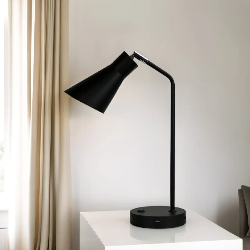 leather table lamps with a distressed texture for a rugged charmThor Desk Lamp in Black or White leather table lamps with a distressed texture for a rugged charmThor Desk Lamp in Black or White