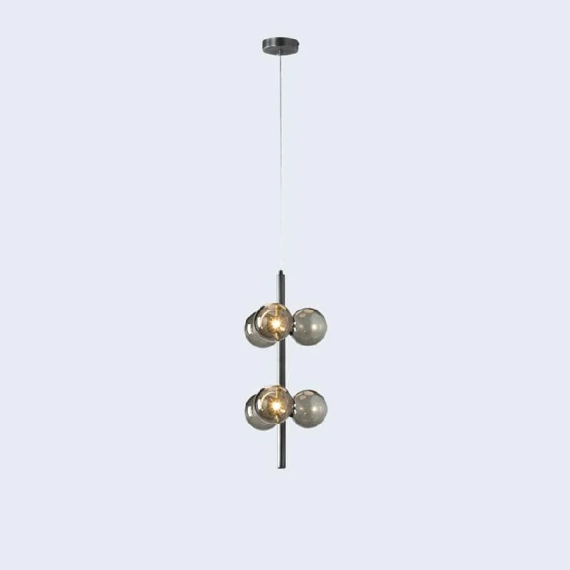 Bohemian Ceiling Lights with Beads, Tassels, and Colorful GlassTRES DOUBLE LED PENDANT Bohemian Ceiling Lights with Beads, Tassels, and Colorful GlassTRES DOUBLE LED PENDANT