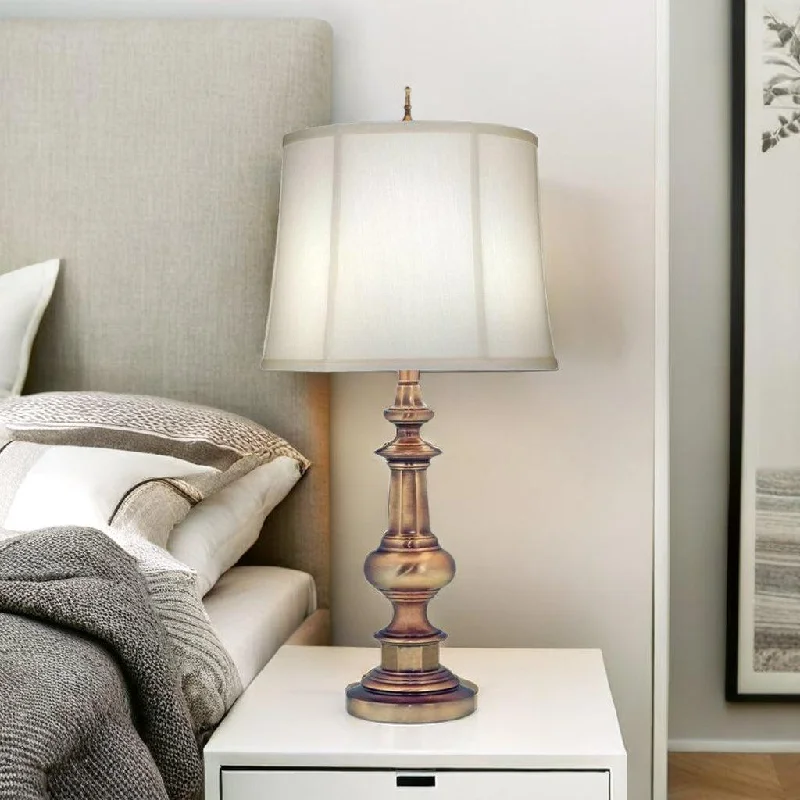 mid century modern table lamps with iconic designs for a stylish studyWashington Table Lamp in Antique Brass/Antique Nickel Elstead Lighting - ELS.SF-WASHINGTON mid century modern table lamps with iconic designs for a stylish studyWashington Table Lamp in Antique Brass/Antique Nickel Elstead Lighting - ELS.SF-WASHINGTON