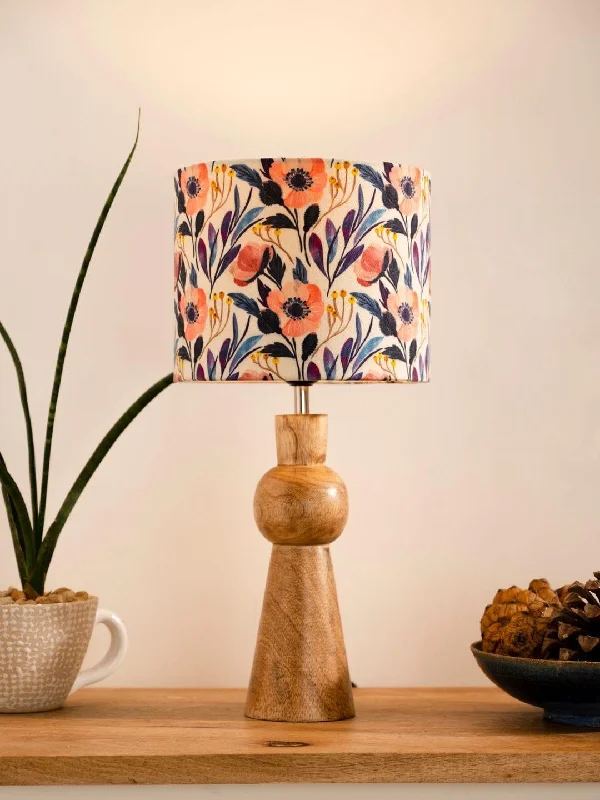 gothic style table lamps with dark finishes for a mysterious lookWooden Skirt Lamp with Multicolor Pink Flowers Shade gothic style table lamps with dark finishes for a mysterious lookWooden Skirt Lamp with Multicolor Pink Flowers Shade